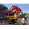 Buy cheap 53000kgs 2021 Used Concrete Pump Truck with Mercedes Benz Chassis and 60m Boom Length from wholesalers