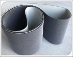 Circular non-slip and heat resistant wool felt food conveyor belt