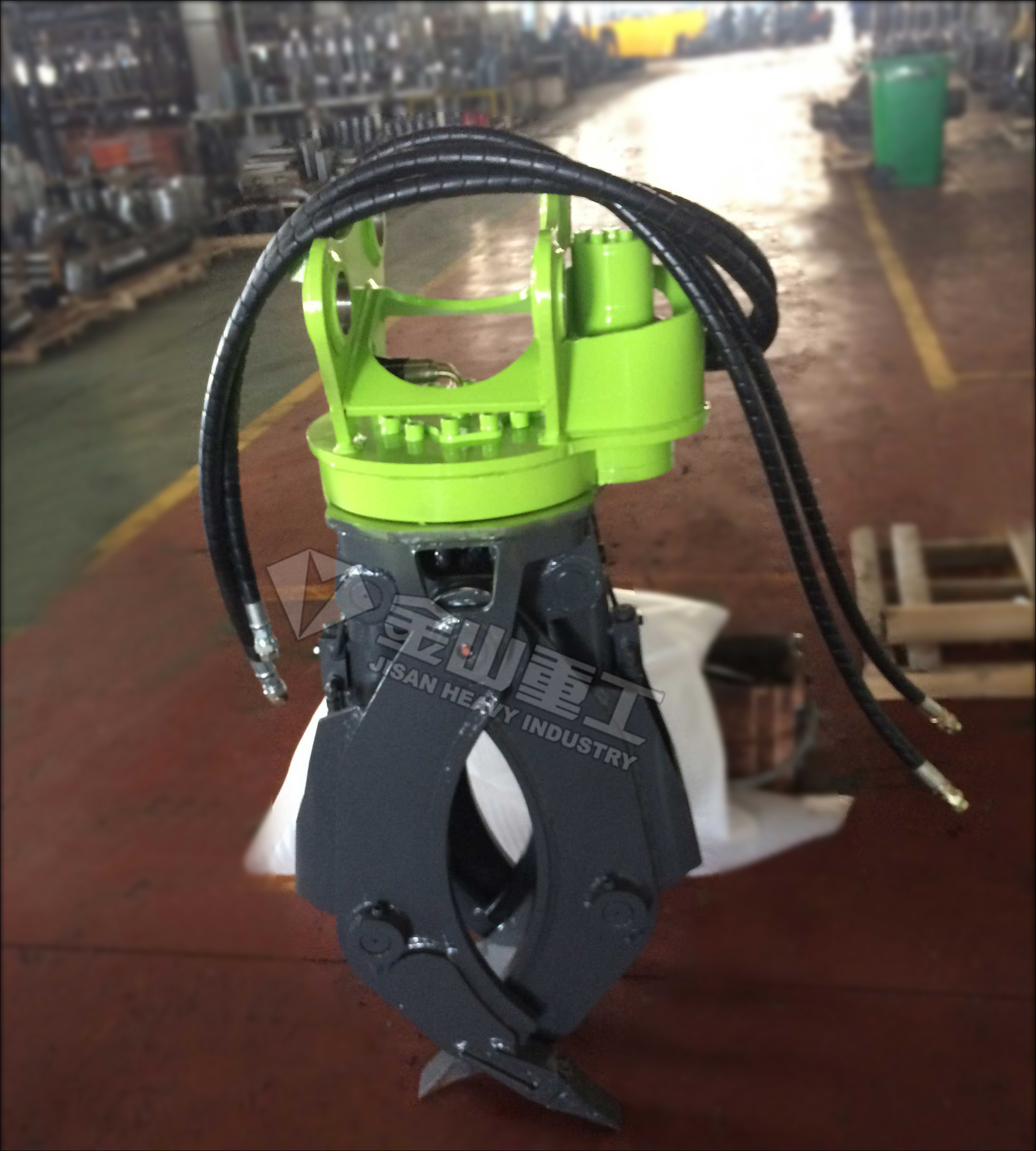 jisan hydraulic log grapple