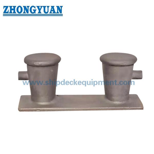 Buy cheap Casting Steel Double Bitt Bollard With Horns Ship Mooring Equipment from wholesalers