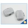 Buy cheap Shinny Gifts Silver Plating Diamond Design Metal Pill Box Traveling Pill Box for Promotional Gifts from wholesalers