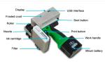 High Accuracy Handheld Inkjet Printer For Packaging Glass Bottle Printing