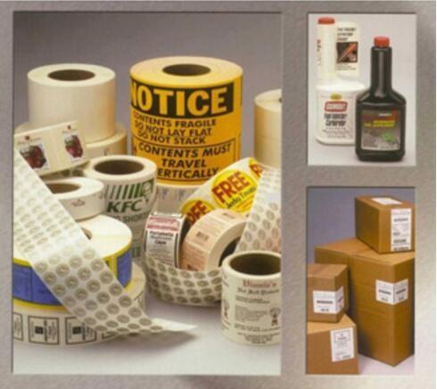 LC-4070J/60100J non-woven label sticker servo auto unwinding rewinding roll to