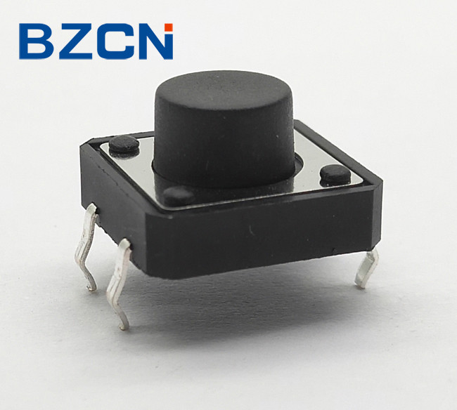 Durable Normally Closed Tactile Switch , 12 Volt Mini Push Button Switch