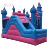 Buy cheap Inflatable Princess Bouncy Castles Pink Bounce House With Slide For Outdoor Events And Parties from wholesalers