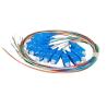 Buy cheap FTTH SC UPC Simplex Colorful Fiber LSZH/PVC Singlemode SM 12cores Fiber Optic Pigtail from wholesalers