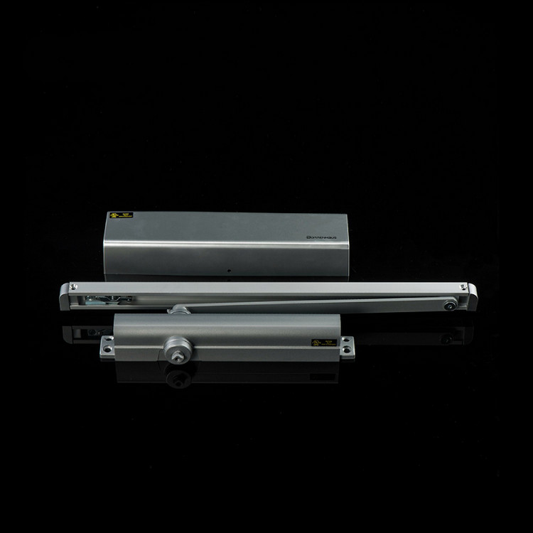 Silent Close Delayed Action Door Closer D8016H，Self Closing Sliding Arm Door Closer