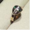 Buy cheap brand jewelry gold ring with diamond ring 18kt gold with white gold or yellow gold from wholesalers