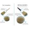 Buy cheap Dudes Boars Hair Ultra Soft Car Detail Brush 3Pcs 1.5'' non marring from wholesalers