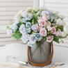 Buy cheap 10 Nordic Spring Roses Simulated Flower Bouquet Plastic Fake Flowers Home Wedding Decoration Floral Arrangement Silk Flowers from wholesalers