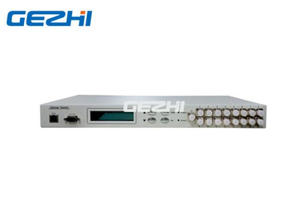 Buy cheap 1U 19 Inch Rack Mount Multi Channel 1x16 Fiber Optical Switches from wholesalers
