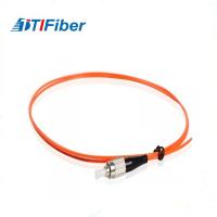 Buy cheap Orange Color Jacketed Single Mode Pigtail 0.9mm OFNP PVC LSZH OFNR OFNP Cable product