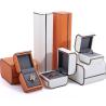 Buy cheap Custom Elegant Gold PU Leather Jewelry Packaging Box for Rings Necklaces and Bracelets from wholesalers
