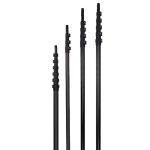 Exceptionally Rigid High Corrosion Resistance 3K Carbon Fiber Telescopic Pole
