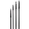 Buy cheap Exceptionally Rigid High Corrosion Resistance 3K Carbon Fiber Telescopic Pole from wholesalers