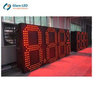 Wholesale 72inch Red 8.88 9 10 Pixel Tube Led Gas Signs For Outdoor Led Display from china suppliers
