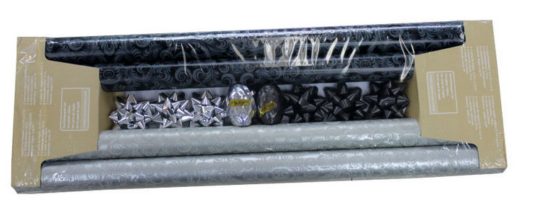 Double Side Wood Pulp gift wrap ribbons and bows for gift wrapping , Decoration