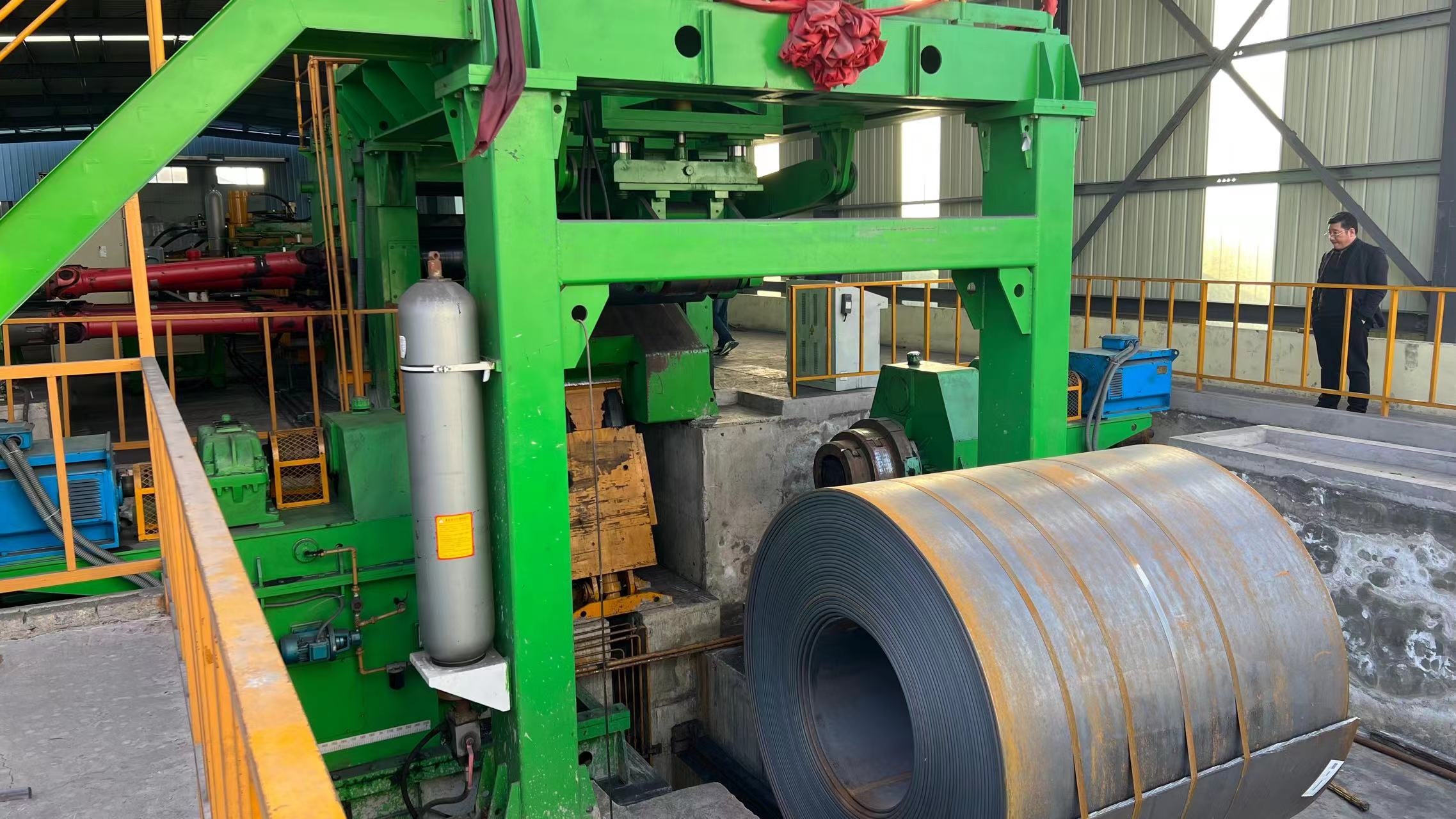 Easy to Operate Steel Coil Uncoiler and Cut to Length Line for Steel Processing