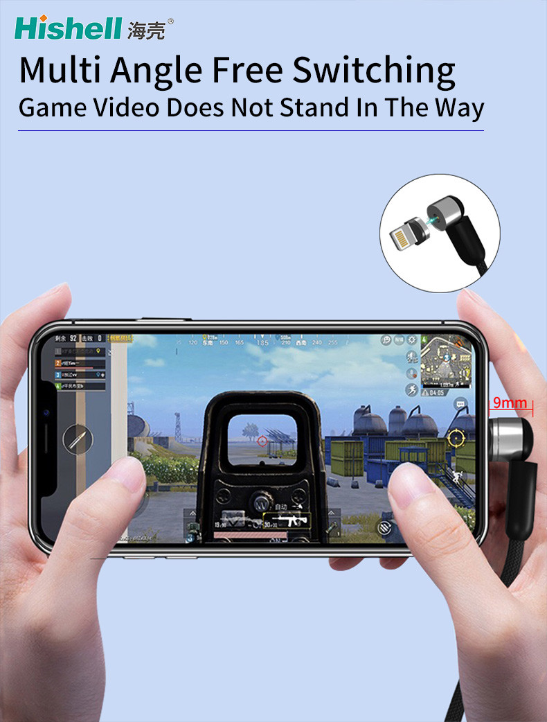 Ultraportable Type C Magnetic Charging Cable Durable Multipurpose
