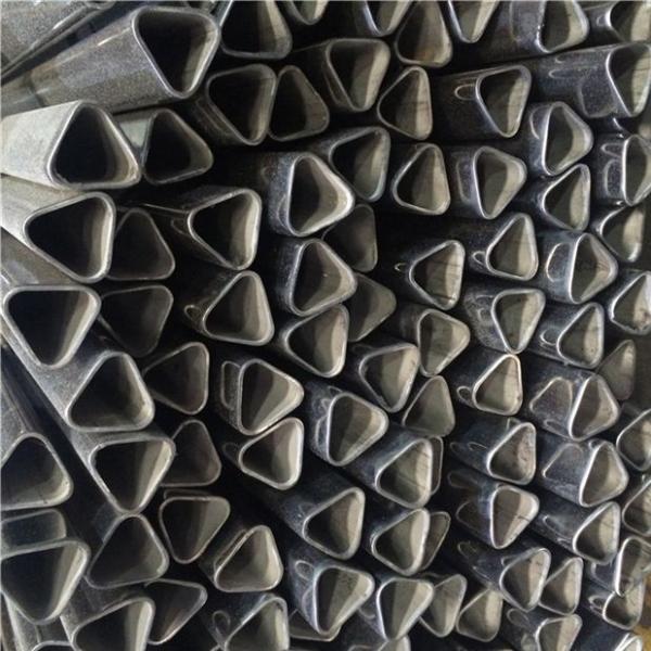 Buy cheap OEM Shape Steel Pipe Pre Galvanized Triangle Metal Tube Hollow Section from wholesalers