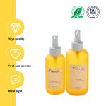White Oil Cosmetic Bottle 150ml 200ml 300ml Gold Shoulder Perfume Oil Bottle