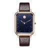 Buy cheap Alloy case watches unisex quartz watch leather strap brand your logo from wholesalers