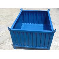 Buy cheap Bulk Corrugated Steel Containers Rigid Metal Stillage Box OEM product