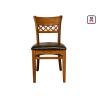 Buy cheap American Style All Wood Dining Room Chairs , Traditional Wooden Dining Chairs from wholesalers