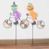 Buy cheap Halloween Bicycle Windmill witch and pumpkin from wholesalers