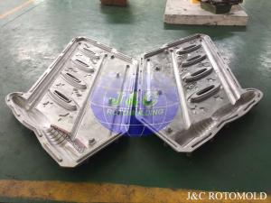 Wholesale CNC Machine Processed Aluminum Rotomoulding Moulds For Plastic Handrail Making from china suppliers