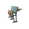 Buy cheap Reading Classroom School Ladder Lecture Hall Chair Steel Backrest College Folded Desk from wholesalers