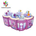 Coin Operated Go Fishing Lottery Ticket Machine For Game Center