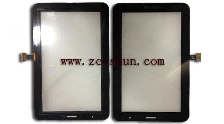 Buy cheap Replacement Touch Screens For Samsung P3100 Tab 2 , Black from wholesalers