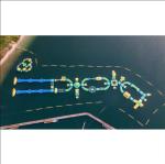 Customizable Theme Inflatable Water Park 1 Year Warranty