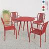 Buy cheap UV Resistant Customized Color Outdoor Dining Table And Chairs Set With Aluminium Garden Furniture from wholesalers