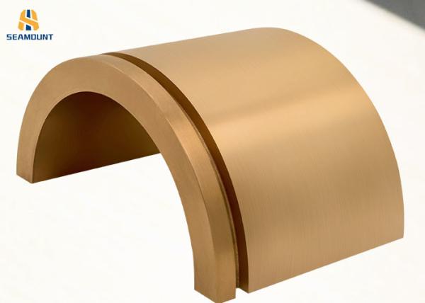 Buy cheap Nature Color OEM Copper Split Bronze Bushings Of Machine Spare Parts from wholesalers