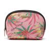 Buy cheap Custom Waterproof Travel Pink PU Leather Cosmetic Bags from wholesalers