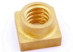 Buy cheap Copper Hot Forged Parts Flange Thread CNC Turning Process Tolerance ± 0.005mm from wholesalers