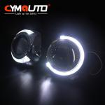 C Shape Headlight Shrouds Waterproof Car Projector Lens Shroud