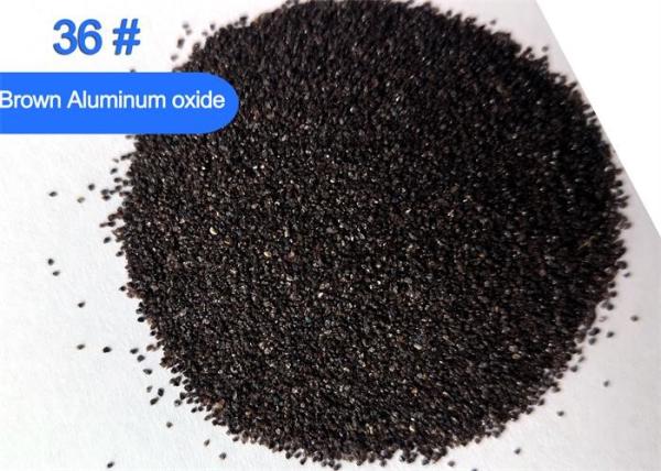 Buy cheap Brown aluminum oxide Al2O3 95% grade A blasting media for molds cleaning from wholesalers