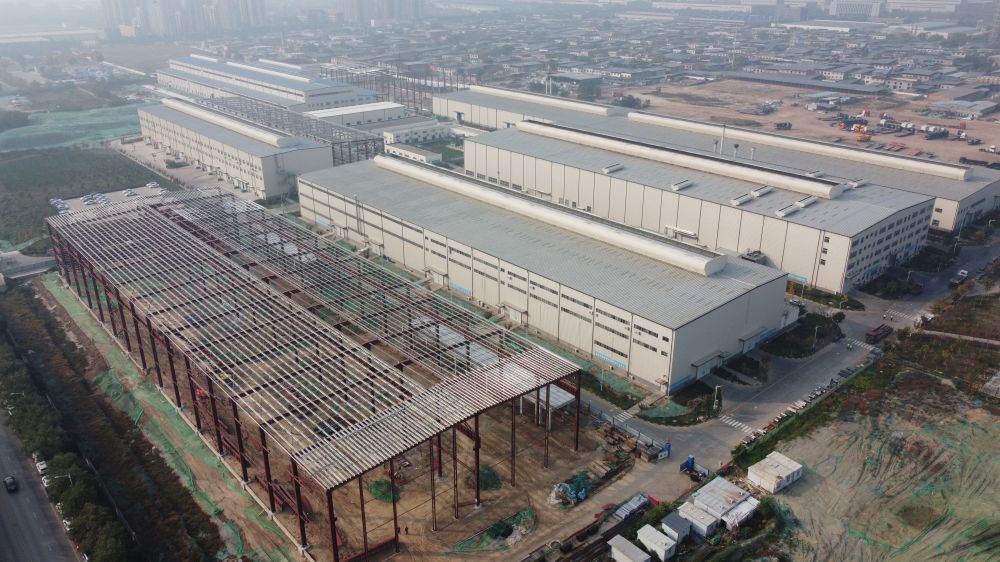 Steel Structure Logistic Center Warehouse