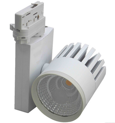 High power COB 4500K 6000K 30W 40W Indoor Led Track Light Fixtures For Clothing Store