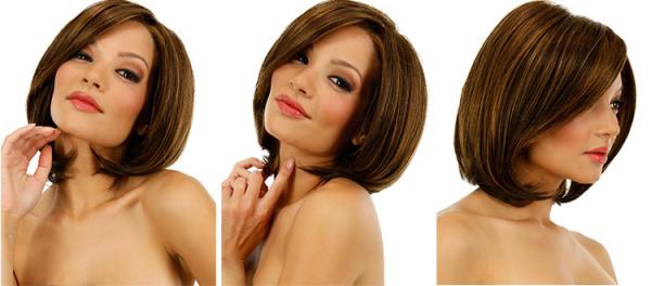 Buy cheap Short Synthetic Heat Resistant Hair Extensions Hairline Bleached Knots from wholesalers