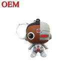 OEM Logo Soft PVC 3D Keychain Custom Animal Keychain Figure own design Key