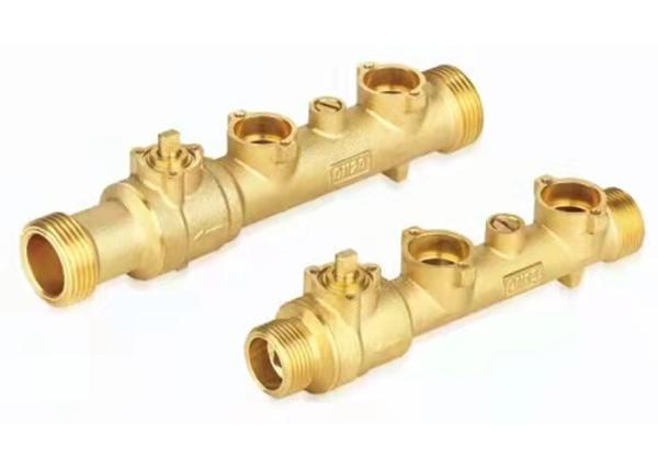 Buy cheap DC Motorized Valve Brass Ultrasonic Flow Meter Pipe Length 165mm from wholesalers