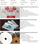 Eco friendly for bread packing paper bags with logo,Food packaging bag