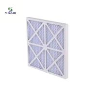Buy cheap Paper Frame 99.99% HVAC Air Filters Remove Harmful Gases product