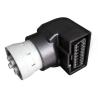 Buy cheap Grey Deutsch 6 Pin J1708 Female to Right Angle OBD2 OBDII J1962 Female Adapter from wholesalers