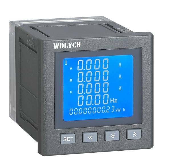 Buy cheap 96mm Wdy-9e Digital Panel Meter Intelligent 3 Phase Grey Color Spray Painted from wholesalers