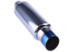2.0 " Inlet 3" Outlet Exhaust Muffler Tip